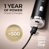 image:imageZulay Kitchen Powerful Milk Frother Wand With Duracell Batteries  Ultra Fast Handheld Drink Mixer  Electric Whisk Foam Maker for Coffee Lattes Cappuccino amp Matcha  Triple Whisk  Orchid LilacUltra Black