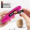 image:imageZulay Kitchen Powerful Milk Frother Wand With Duracell Batteries  Ultra Fast Handheld Drink Mixer  Electric Whisk Foam Maker for Coffee Lattes Cappuccino amp Matcha  Triple Whisk  Orchid LilacMagenta Gold