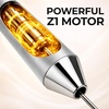 image:imageZulay Kitchen Powerful Milk Frother Wand With Duracell Batteries  Ultra Fast Handheld Drink Mixer  Electric Whisk Foam Maker for Coffee Lattes Cappuccino amp Matcha  Triple Whisk  Orchid LilacUltra Silver