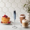 image:imageZulay Kitchen Powerful Milk Frother Wand With Duracell Batteries  Ultra Fast Handheld Drink Mixer  Electric Whisk Foam Maker for Coffee Lattes Cappuccino amp Matcha  Triple Whisk  Orchid LilacJet Storm