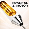 image:imageZulay Kitchen Powerful Milk Frother Wand With Duracell Batteries  Ultra Fast Handheld Drink Mixer  Electric Whisk Foam Maker for Coffee Lattes Cappuccino amp Matcha  Triple Whisk  Orchid LilacUltra White