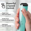 image:imageZulay Kitchen Powerful Milk Frother Wand With Duracell Batteries  Ultra Fast Handheld Drink Mixer  Electric Whisk Foam Maker for Coffee Lattes Cappuccino amp Matcha  Triple Whisk  Orchid LilacLux Blue Teal