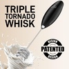 image:imageZulay Kitchen Powerful Milk Frother Wand With Duracell Batteries  Ultra Fast Handheld Drink Mixer  Electric Whisk Foam Maker for Coffee Lattes Cappuccino amp Matcha  Triple Whisk  Orchid LilacQuartz Obsidian