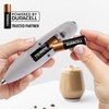 image:imageZulay Kitchen Powerful Milk Frother Wand With Duracell Batteries  Ultra Fast Handheld Drink Mixer  Electric Whisk Foam Maker for Coffee Lattes Cappuccino amp Matcha  Triple Whisk  Orchid LilacPewter Gray