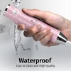image:imageZulay Kitchen Powerful Milk Frother Wand With Duracell Batteries  Ultra Fast Handheld Drink Mixer  Electric Whisk Foam Maker for Coffee Lattes Cappuccino amp Matcha  Triple Whisk  Orchid LilacLux Pink Salt