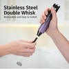 image:imageZulay Kitchen Powerful Milk Frother Wand With Duracell Batteries  Ultra Fast Handheld Drink Mixer  Electric Whisk Foam Maker for Coffee Lattes Cappuccino amp Matcha  Triple Whisk  Orchid LilacLux Galaxy