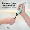 image:imageZulay Kitchen Powerful Milk Frother Wand With Duracell Batteries  Ultra Fast Handheld Drink Mixer  Electric Whisk Foam Maker for Coffee Lattes Cappuccino amp Matcha  Triple Whisk  Orchid LilacLux Blue Teal