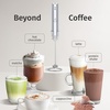 image:imageZulay Kitchen Powerful Milk Frother Wand With Duracell Batteries  Ultra Fast Handheld Drink Mixer  Electric Whisk Foam Maker for Coffee Lattes Cappuccino amp Matcha  Triple Whisk  Orchid LilacLux Premium Silver