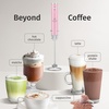image:imageZulay Kitchen Powerful Milk Frother Wand With Duracell Batteries  Ultra Fast Handheld Drink Mixer  Electric Whisk Foam Maker for Coffee Lattes Cappuccino amp Matcha  Triple Whisk  Orchid LilacLux Pink Salt