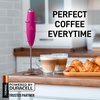 image:imageZulay Kitchen Powerful Milk Frother Wand With Duracell Batteries  Ultra Fast Handheld Drink Mixer  Electric Whisk Foam Maker for Coffee Lattes Cappuccino amp Matcha  Triple Whisk  Orchid LilacTropical Dragonfruit
