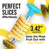 image:imageZulay Kitchen Premium Apple Corer Tool  Ultra Sharp Stainless Steel Serrated Blades for Easy Coring  Easy to Use amp Clean Durable Apple Corer Remover for Baking Apples amp More  RedSky Blue