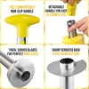 image:imageZulay Kitchen Premium Apple Corer Tool  Ultra Sharp Stainless Steel Serrated Blades for Easy Coring  Easy to Use amp Clean Durable Apple Corer Remover for Baking Apples amp More  RedYellow