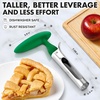 image:imageZulay Kitchen Premium Apple Corer Tool  Ultra Sharp Stainless Steel Serrated Blades for Easy Coring  Easy to Use amp Clean Durable Apple Corer Remover for Baking Apples amp More  RedGreen