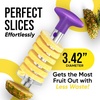 image:imageZulay Kitchen Premium Apple Corer Tool  Ultra Sharp Stainless Steel Serrated Blades for Easy Coring  Easy to Use amp Clean Durable Apple Corer Remover for Baking Apples amp More  RedPurple