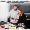 image:imageZulay Kitchen Premium Apple Corer Tool  Ultra Sharp Stainless Steel Serrated Blades for Easy Coring  Easy to Use amp Clean Durable Apple Corer Remover for Baking Apples amp More  RedBlack  Red 2pc