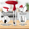 image:imageZulay Kitchen Premium Apple Corer Tool  Ultra Sharp Stainless Steel Serrated Blades for Easy Coring  Easy to Use amp Clean Durable Apple Corer Remover for Baking Apples amp More  RedCherry Red
