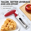 image:imageZulay Kitchen Premium Apple Corer Tool  Ultra Sharp Stainless Steel Serrated Blades for Easy Coring  Easy to Use amp Clean Durable Apple Corer Remover for Baking Apples amp More  RedBlack  Red 2pc