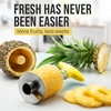 image:imageZulay Kitchen Premium Apple Corer Tool  Ultra Sharp Stainless Steel Serrated Blades for Easy Coring  Easy to Use amp Clean Durable Apple Corer Remover for Baking Apples amp More  RedYellow