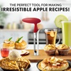 image:imageZulay Kitchen Premium Apple Corer Tool  Ultra Sharp Stainless Steel Serrated Blades for Easy Coring  Easy to Use amp Clean Durable Apple Corer Remover for Baking Apples amp More  RedCherry Red