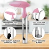 image:imageZulay Kitchen Premium Apple Corer Tool  Ultra Sharp Stainless Steel Serrated Blades for Easy Coring  Easy to Use amp Clean Durable Apple Corer Remover for Baking Apples amp More  RedPink