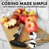 image:imageZulay Kitchen Premium Apple Corer Tool  Ultra Sharp Stainless Steel Serrated Blades for Easy Coring  Easy to Use amp Clean Durable Apple Corer Remover for Baking Apples amp More  RedBlack