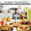 image:imageZulay Kitchen Premium Apple Corer Tool  Ultra Sharp Stainless Steel Serrated Blades for Easy Coring  Easy to Use amp Clean Durable Apple Corer Remover for Baking Apples amp More  RedGray