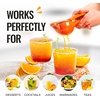 image:imageZulay Kitchen Premium Quality Metal Orange Squeezer Citrus Juicer Manual Press for Extracting the Most Juice Possible  Orange Juicer YellowOrange