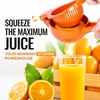 image:imageZulay Kitchen Premium Quality Metal Orange Squeezer Citrus Juicer Manual Press for Extracting the Most Juice Possible  Orange Juicer YellowOrange