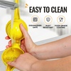 image:imageZulay Kitchen Premium Quality Metal Orange Squeezer Citrus Juicer Manual Press for Extracting the Most Juice Possible  Orange Juicer YellowYellow