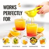 image:imageZulay Kitchen Premium Quality Metal Orange Squeezer Citrus Juicer Manual Press for Extracting the Most Juice Possible  Orange Juicer YellowYellow