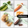 image:imageZulay Kitchen Premium Vegetable Peeler for Kitchen  Swivel Peeler with Razor Sharp Stainless Steel Blades amp Strong Ergonomic Handle  Dishwasher Safe Easy To Use with Blemish Remover  BlackMint