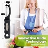 image:imageZulay Kitchen Premium Vegetable Peeler for Kitchen  Swivel Peeler with Razor Sharp Stainless Steel Blades amp Strong Ergonomic Handle  Dishwasher Safe Easy To Use with Blemish Remover  BlackJet Black