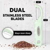 image:imageZulay Kitchen Premium Vegetable Peeler for Kitchen  Swivel Peeler with Razor Sharp Stainless Steel Blades amp Strong Ergonomic Handle  Dishwasher Safe Easy To Use with Blemish Remover  BlackMint