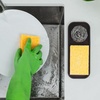 image:imageZulay Kitchen Small Silicone Sponge Holder 49x33  SpaceSaving Sink Organizer Tray for Sponge Soap Brush amp More  Compact NonSlip Dish for Kitchen amp Bathroom BlackChocolate Medium