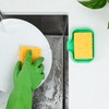 image:imageZulay Kitchen Small Silicone Sponge Holder 49x33  SpaceSaving Sink Organizer Tray for Sponge Soap Brush amp More  Compact NonSlip Dish for Kitchen amp Bathroom BlackCarnival Glass Small