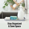 image:imageZulay Kitchen Small Silicone Sponge Holder 49x33  SpaceSaving Sink Organizer Tray for Sponge Soap Brush amp More  Compact NonSlip Dish for Kitchen amp Bathroom BlackGrey Medium