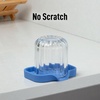 image:imageZulay Kitchen Small Silicone Sponge Holder 49x33  SpaceSaving Sink Organizer Tray for Sponge Soap Brush amp More  Compact NonSlip Dish for Kitchen amp Bathroom BlackProvence Blue Small