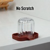 image:imageZulay Kitchen Small Silicone Sponge Holder 49x33  SpaceSaving Sink Organizer Tray for Sponge Soap Brush amp More  Compact NonSlip Dish for Kitchen amp Bathroom BlackCanyon Rose Small