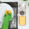 image:imageZulay Kitchen Small Silicone Sponge Holder 49x33  SpaceSaving Sink Organizer Tray for Sponge Soap Brush amp More  Compact NonSlip Dish for Kitchen amp Bathroom BlackIvory Large