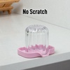 image:imageZulay Kitchen Small Silicone Sponge Holder 49x33  SpaceSaving Sink Organizer Tray for Sponge Soap Brush amp More  Compact NonSlip Dish for Kitchen amp Bathroom BlackPink Small