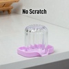image:imageZulay Kitchen Small Silicone Sponge Holder 49x33  SpaceSaving Sink Organizer Tray for Sponge Soap Brush amp More  Compact NonSlip Dish for Kitchen amp Bathroom BlackLavender Small