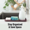 image:imageZulay Kitchen Small Silicone Sponge Holder 49x33  SpaceSaving Sink Organizer Tray for Sponge Soap Brush amp More  Compact NonSlip Dish for Kitchen amp Bathroom BlackDark Mahogany Medium