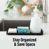 image:imageZulay Kitchen Small Silicone Sponge Holder 49x33  SpaceSaving Sink Organizer Tray for Sponge Soap Brush amp More  Compact NonSlip Dish for Kitchen amp Bathroom BlackBlack Medium