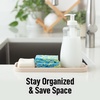 image:imageZulay Kitchen Small Silicone Sponge Holder 49x33  SpaceSaving Sink Organizer Tray for Sponge Soap Brush amp More  Compact NonSlip Dish for Kitchen amp Bathroom BlackIvory Medium