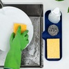 image:imageZulay Kitchen Small Silicone Sponge Holder 49x33  SpaceSaving Sink Organizer Tray for Sponge Soap Brush amp More  Compact NonSlip Dish for Kitchen amp Bathroom BlackDark Blue Large