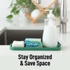 image:imageZulay Kitchen Small Silicone Sponge Holder 49x33  SpaceSaving Sink Organizer Tray for Sponge Soap Brush amp More  Compact NonSlip Dish for Kitchen amp Bathroom BlackPine Green Medium