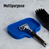 image:imageZulay Kitchen Small Silicone Sponge Holder 49x33  SpaceSaving Sink Organizer Tray for Sponge Soap Brush amp More  Compact NonSlip Dish for Kitchen amp Bathroom BlackTurkish Sea Small