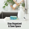 image:imageZulay Kitchen Small Silicone Sponge Holder 49x33  SpaceSaving Sink Organizer Tray for Sponge Soap Brush amp More  Compact NonSlip Dish for Kitchen amp Bathroom BlackWhite Medium