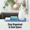 image:imageZulay Kitchen Small Silicone Sponge Holder 49x33  SpaceSaving Sink Organizer Tray for Sponge Soap Brush amp More  Compact NonSlip Dish for Kitchen amp Bathroom BlackProvence Blue Medium