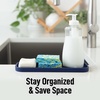 image:imageZulay Kitchen Small Silicone Sponge Holder 49x33  SpaceSaving Sink Organizer Tray for Sponge Soap Brush amp More  Compact NonSlip Dish for Kitchen amp Bathroom BlackDark Blue Medium